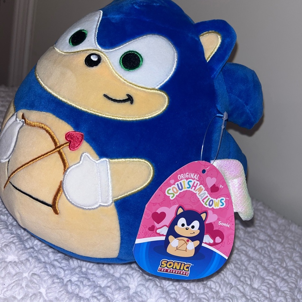 Sonic Original squishmallows Blue Plush Toy